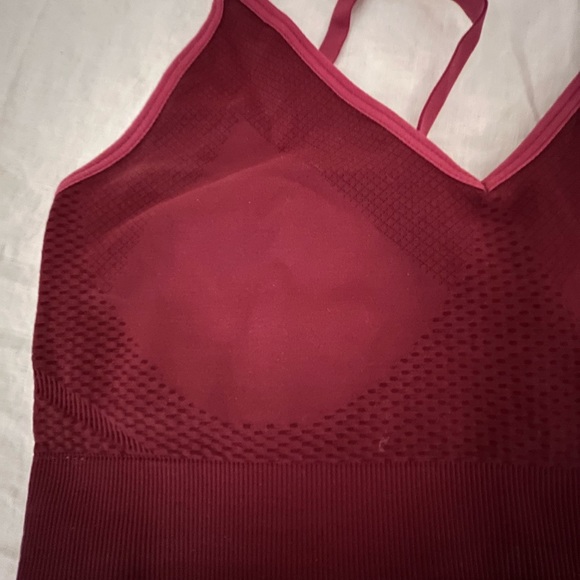 Knix Longevity bra. Dark Cherry, contrast straps. Brand new, tags still on. - Picture 3 of 9